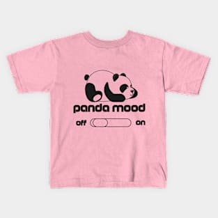 Inspirational Cute Panda mood Kids T-Shirt